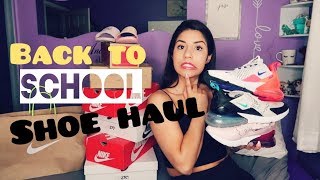 Back to school  SHOE HAUL [upl. by Dnomsaj348]