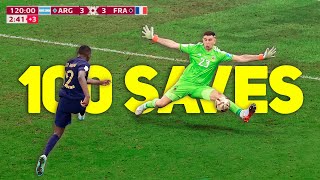 100 Best Goalkeeper Saves Of 20222023 Season [upl. by Vallie]