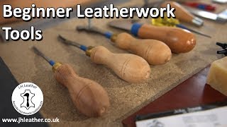 Beginner Leatherwork Tools [upl. by Kazmirci]