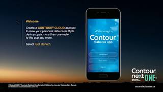 CONTOUR® NEXT ONE  Creating An Account [upl. by Augustine689]