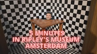 5 minutes through Ripleys believe it or not museum Amsterdam Amsterdam ripleysbelieveitornot [upl. by Bess71]