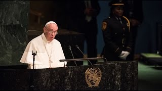 Mensaje ambiental del Papa en la ONU [upl. by Santoro]