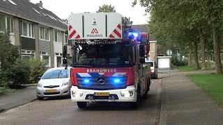 Hulpdiensten met spoed naar meldingen in Gorinchem Sleeuwijk amp Andel [upl. by Brechtel]