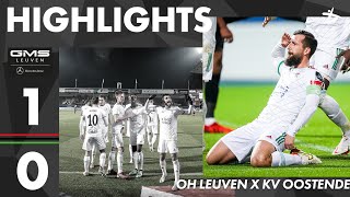 HIGHLIGHTS  JPL 2122  OH Leuven  KV Oostende [upl. by Eceinehs]