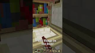 Desk Tutorial Minecraft 120 [upl. by Yrgoerg]