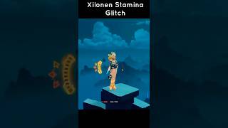 Xilonen Stamina Glitch  Climbing the Dragonspine genshinimpact hoyocreators xilonen [upl. by Ehcsrop]