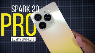 TECNO SPARK 20 PRO│UNBOXING en ESPAÑOL│El GAMA BAJA más COMPLETO😵 [upl. by Ledda690]