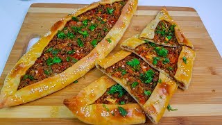 Turkish Pide Easy  پیده ترکی [upl. by Alyek]