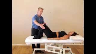 How to assess and treat the symphysis pubis joint of the pelvis using HVT Shotgun [upl. by Sharman]