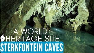 STERKFONTEIN CAVES  A WORLD HERITAGE SITE Johannesburg South Africa Tourism [upl. by Varin]