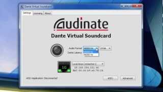 Dante Virtual Soundcard [upl. by Aicelet]