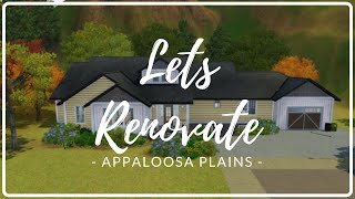 Lets Renovate  Clydesdale Ranch  Sims 3 [upl. by Nooj]