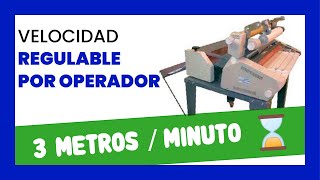 ✅ Laminadora de papel industrial SEMIAUTOMÁTICA Excelam Plus Cuttingmatic [upl. by Enaud]