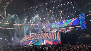 WWE WrestleMania 38 Attendance Pyro [upl. by Loveridge214]