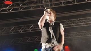 Eoghan Quigg  Does Your Mother Know  Live In The Park 2009 Crewe [upl. by Tila]