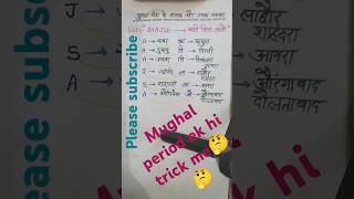 Mughal period ke Shasak r unke makbre🤔🤔🤔🤔🤔 All Compitition exam education shortvideo gkshorts [upl. by Ummersen]