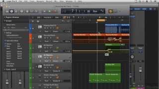 Logic Pro X Tutorial  Bouncing the Track [upl. by Yenitirb]