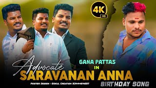 Advocate Saravana Anna  Birthday Song  4k [upl. by Lorenza]