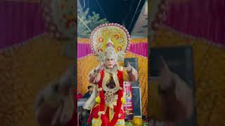 Teri bhkati se aatma ko milta aram kalkasandeep youtubeshorts bhkti reels hanumanji trending [upl. by Zorah496]