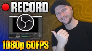 Best OBS Recording Settings for 1080p 60 FPS 2024 [upl. by Neerod]