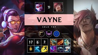 Vayne Top vs Sett Legendary  EUW Master Patch 1420 [upl. by Nosnorb]