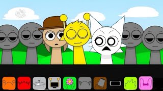 Sprunki Sinner Edition All reactions  Incredibox Sprunki [upl. by Chaffee]