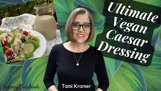 Indulge in GuiltFree Deliciousness The Ultimate NutBased Vegan Caesar Dressing [upl. by Coltun]