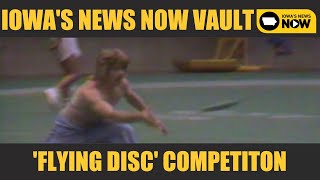 UNI Dome Hosts Frisbee Tournament  The Iowas News Now Vault [upl. by Luci]