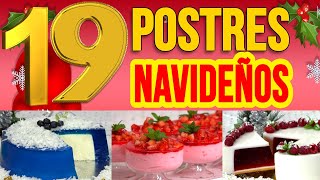 TOP 19 POSTRES NAVIDEÑOS FACILES para NEGOCIOS RENTABLES DESDE CASA y AMISTADES en esta NAVIDAD [upl. by Jillane38]