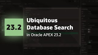 Ubiquitous Database Search for Oracle Database 23c [upl. by Arela]