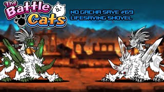 Lifesaving Shovel  The Battle Cats No Gacha Save 69 [upl. by Aved]