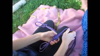 How to make a rope halter PART I [upl. by Zwiebel482]