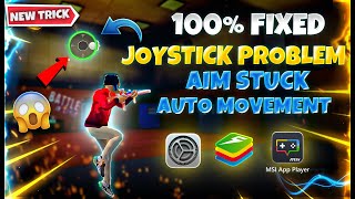 How To Fix JOYSTICK Problem in Free Fire PC  Aim Stuck free fire Bluestacks  Auto Movement Problem [upl. by Groos]