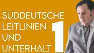 Süddeutsche Leitlinien und Unterhalt erklärt Teil 1 [upl. by Bromleigh952]