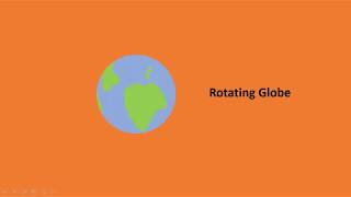 How To Animate A Globe On Powerpoint [upl. by Onurb]