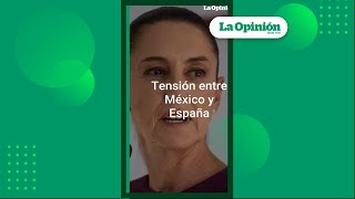 AMLO apoya decisión de Claudia Sheinbaum de no invitar al rey de España  La Opinión [upl. by Egreog]