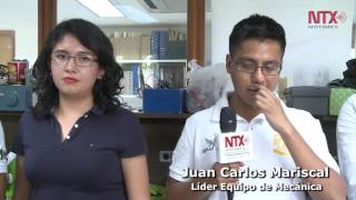 Crean estudiantes de la UNAM robot para concurso en la NASA [upl. by Smoht682]