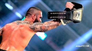 WWE Summerslam 2013  Randy Orton Cashes Money in the Bank amp becomes the New WWE Champion [upl. by Anyala]