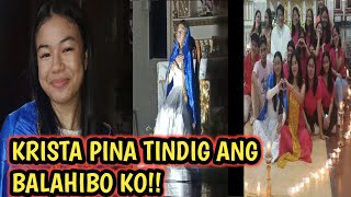 KRISTA MAY KAKA IBANG TALENTO NA NAMANG GINAWA VAL SANTOS MATUBANG KALINGAP PARTNER [upl. by Elexa]