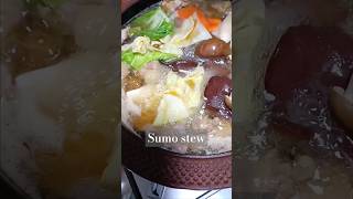 Sumo stew Chanko nabe japanese food japanesefood japan tokyo stew japanese japanfood [upl. by Kirimia]