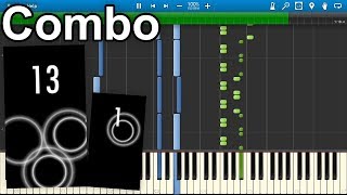 Piano Tiles 2  Combo Tile Challenge Synthesia [upl. by Hannasus]