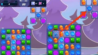 Candy Crush Saga How to beat level 532 with frog level532 [upl. by Meerak]