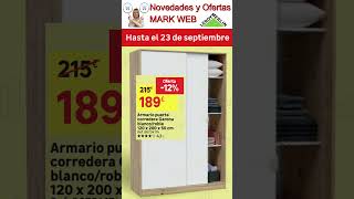 OFERTAS 4 ARMARIOS para DORMITORIO de Leroy Merlin 2024  REBAJAS Armarios con Cajones y Estantes [upl. by Goles49]