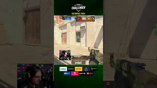 UNBELIEVABLE 1v3 Clutch – cptkurtka023 Wins the Round cs2 eslcs clutch 1v3 katowice2024 [upl. by Cleopatre]