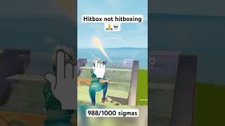 Hitbox not hitboxing🙏💀 fortnite fortniteclips fortnitefunny [upl. by Stoffel]