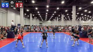 USAV 15 Open Nationals Semis  TAV 15 BLK Jason vs T Street 15 Asics [upl. by Thaddaus895]