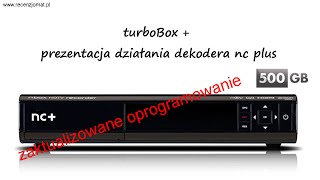 turboBOX  dekoder nc plus Pokaz działania [upl. by Colton]