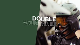 uvex revolt  double your thrill  new mountainbike helmet [upl. by Jehius]