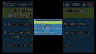 LTO EXAM REVIEWER ENGLISH VERSION NONPROFESSIONAL DRIVERS LICENSE PART 81 [upl. by Jecon]