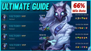 Kindred Wild Rift  ULTIMATE GUIDE Build amp Rune  How Top 200 Kindred CARRY Every Game in season 13 [upl. by Susej242]